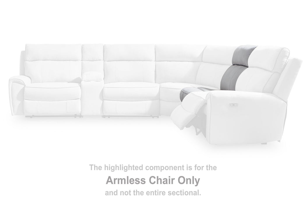 Social Pointe Reclining Sectional with Storage Consoles - One & Only Furniture