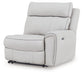 Social Pointe Reclining Sectional with Storage Consoles - One & Only Furniture
