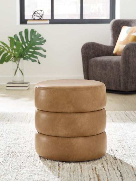 Ummi Swivel Accent Ottoman - One & Only Furniture