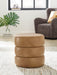 Ummi Swivel Accent Ottoman - One & Only Furniture