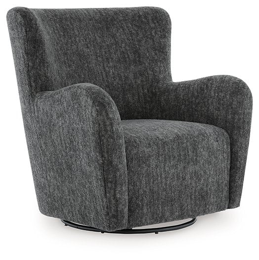 Rowenburg Swivel Glider Accent Chair - One & Only Furniture