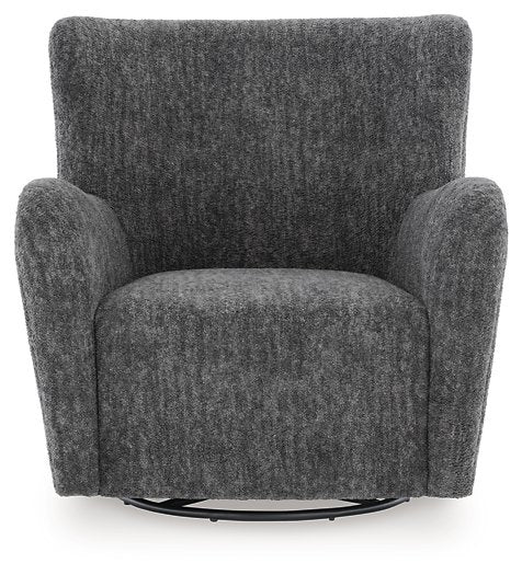 Rowenburg Swivel Glider Accent Chair - One & Only Furniture