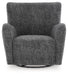 Rowenburg Swivel Glider Accent Chair - One & Only Furniture