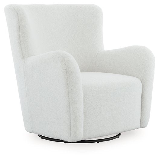 Rowenburg Swivel Glider Accent Chair - One & Only Furniture