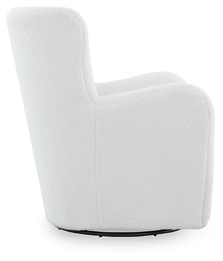 Rowenburg Swivel Glider Accent Chair - One & Only Furniture