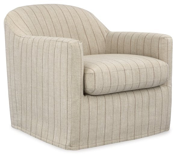 Valwick Swivel Accent Chair - One & Only Furniture