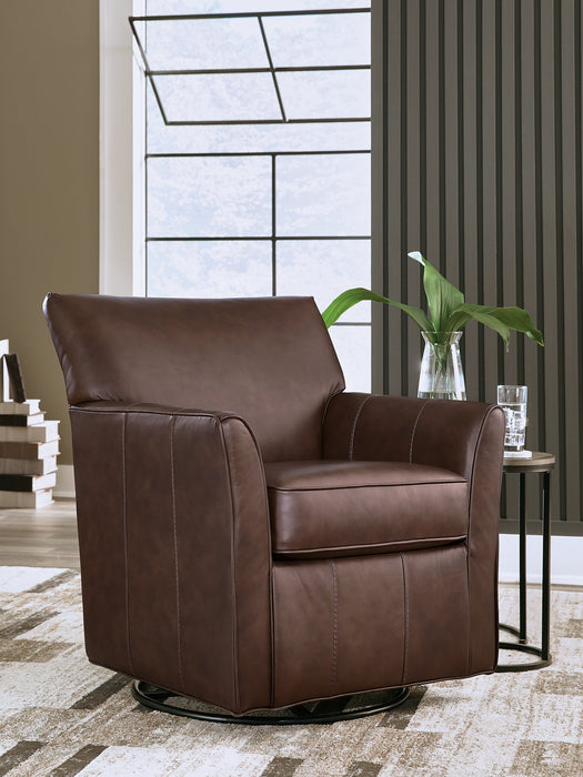 Braydunn Swivel Glider Accent Chair - One & Only Furniture