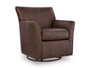 Braydunn Swivel Glider Accent Chair - One & Only Furniture