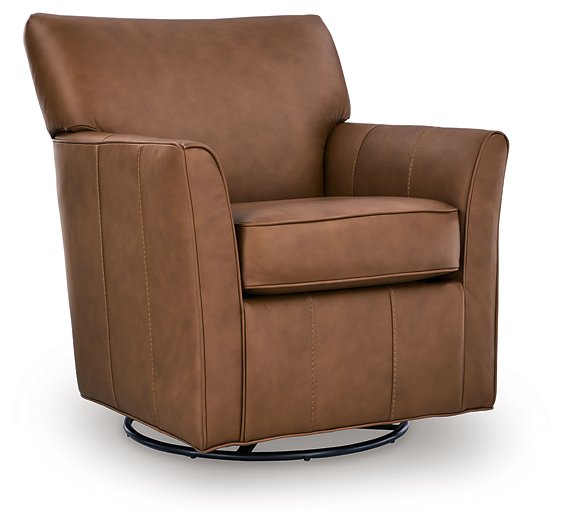 Braydunn Swivel Glider Accent Chair - One & Only Furniture