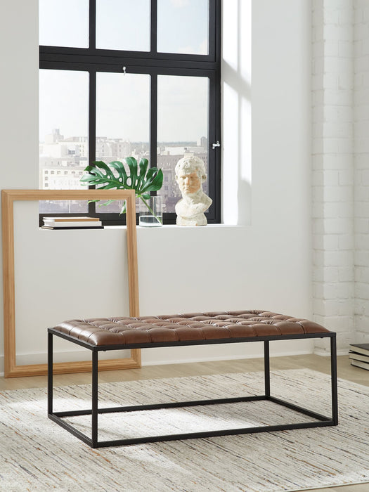 Junsor Coffee Table Ottoman - One & Only Furniture