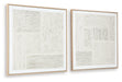 Andorfield Wall Art (Set of 2) - One & Only Furniture