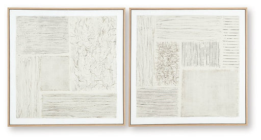 Andorfield Wall Art (Set of 2) - One & Only Furniture