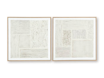 Andorfield Wall Art (Set of 2) - One & Only Furniture