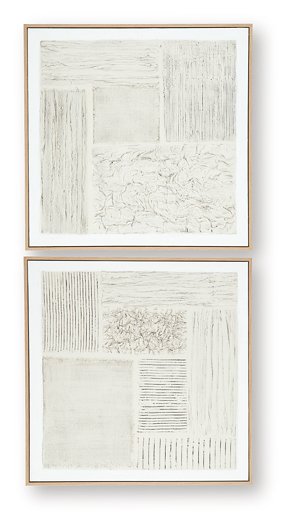 Andorfield Wall Art (Set of 2) - One & Only Furniture