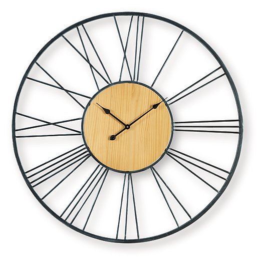 Brockett Wall Clock - One & Only Furniture