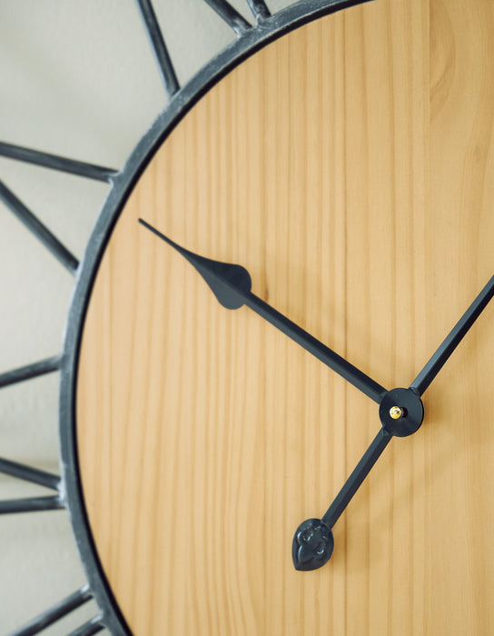 Brockett Wall Clock - One & Only Furniture