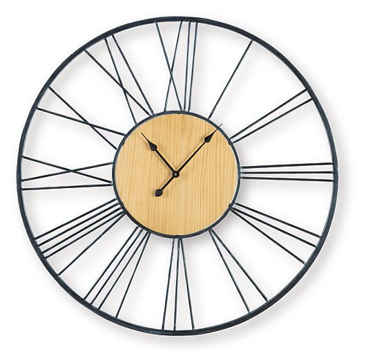 Brockett Wall Clock - One & Only Furniture