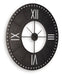 Lytle Wall Clock - One & Only Furniture
