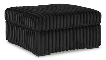Midnight-Madness Oversized Accent Ottoman - One & Only Furniture