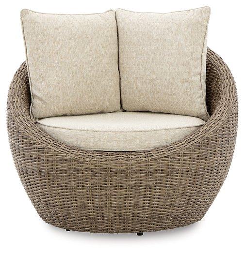 Danson Swivel Lounge with Cushion (Set of 2) - One & Only Furniture