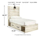 Cambeck Bed with 4 Storage Drawers - One & Only Furniture