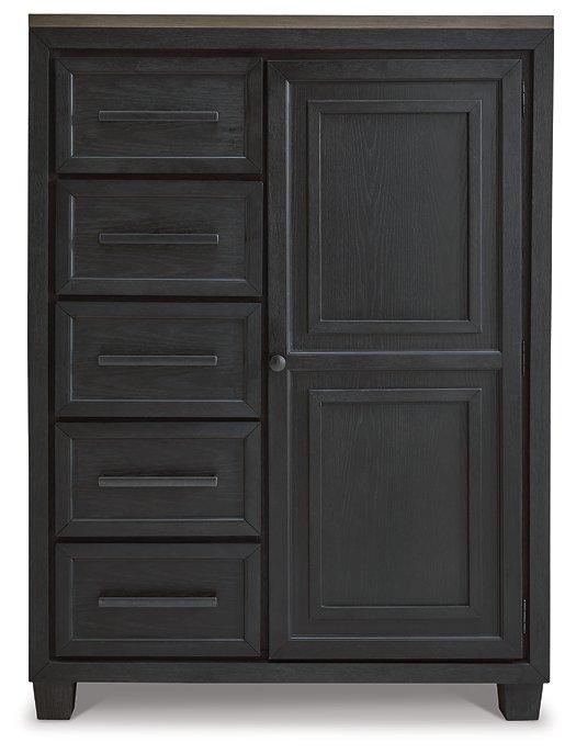 Foyland Door Chest - One & Only Furniture