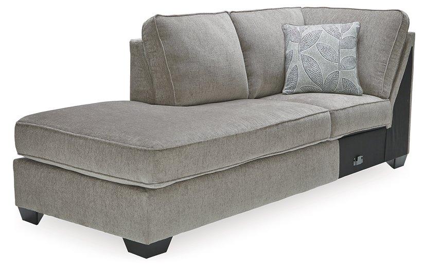 Altari Sleeper Sectional with Chaise - One & Only Furniture