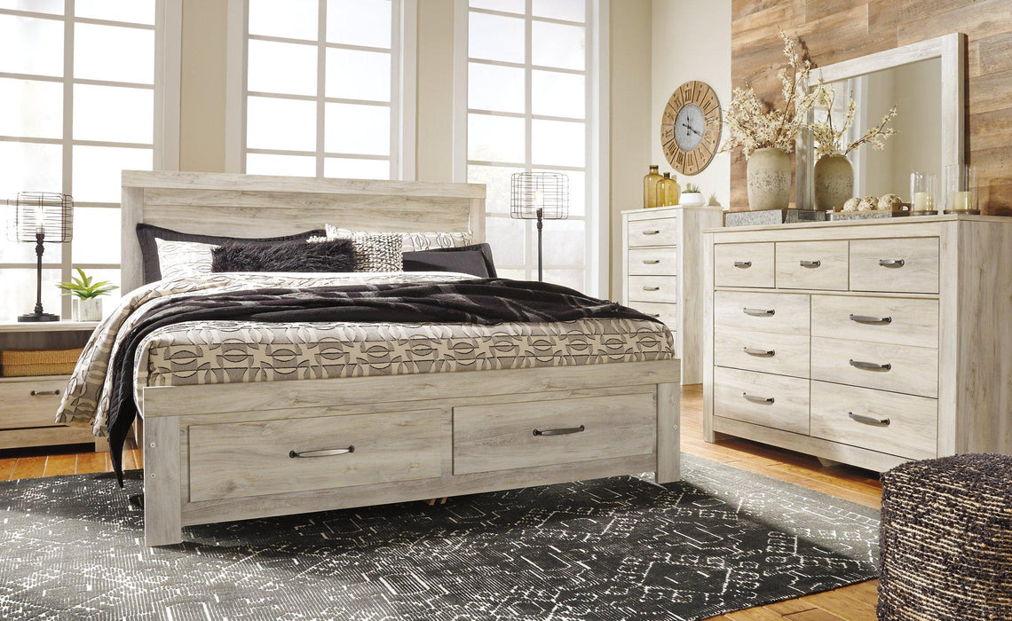 Bellaby Bed with 2 Storage Drawers - One & Only Furniture