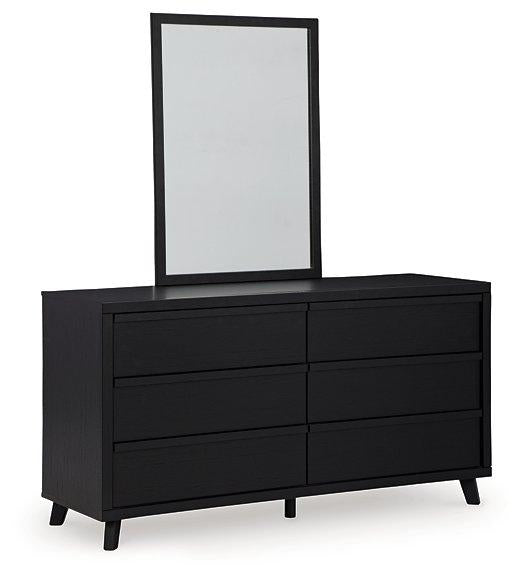 Danziar Dresser and Mirror - One & Only Furniture