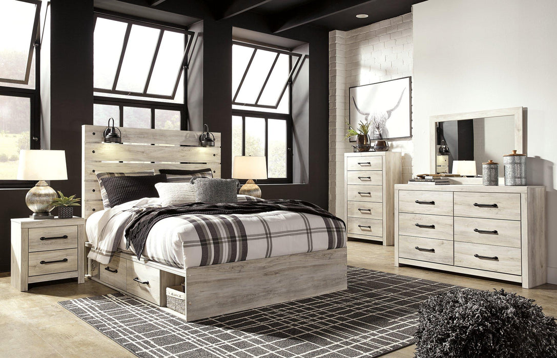 Cambeck Bed with 4 Storage Drawers - One & Only Furniture