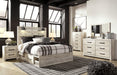 Cambeck Bed with 4 Storage Drawers - One & Only Furniture