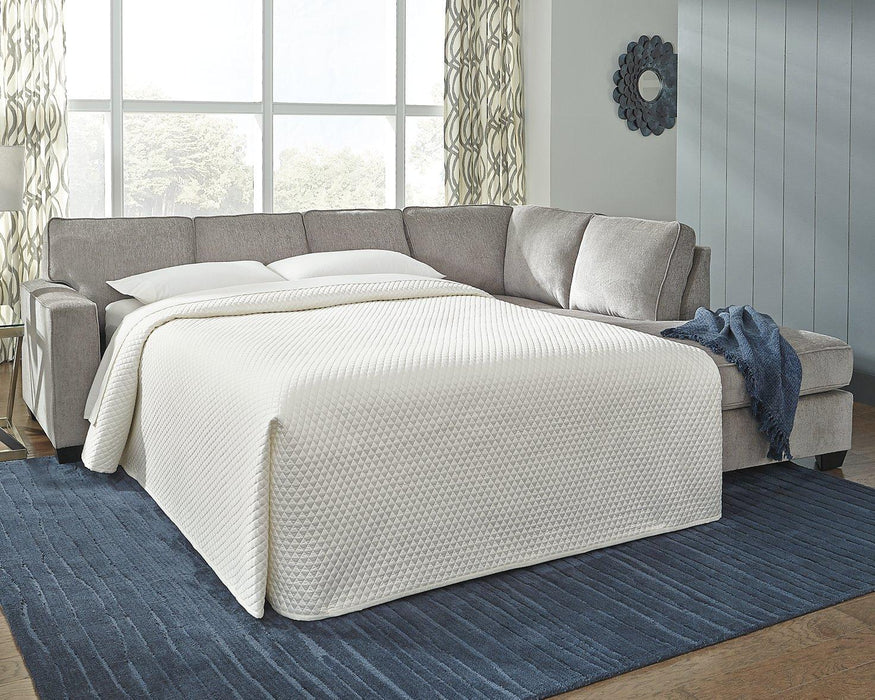 Altari Sleeper Sectional with Chaise - One & Only Furniture