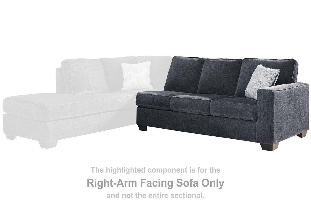 Altari Sectional with Chaise - One & Only Furniture