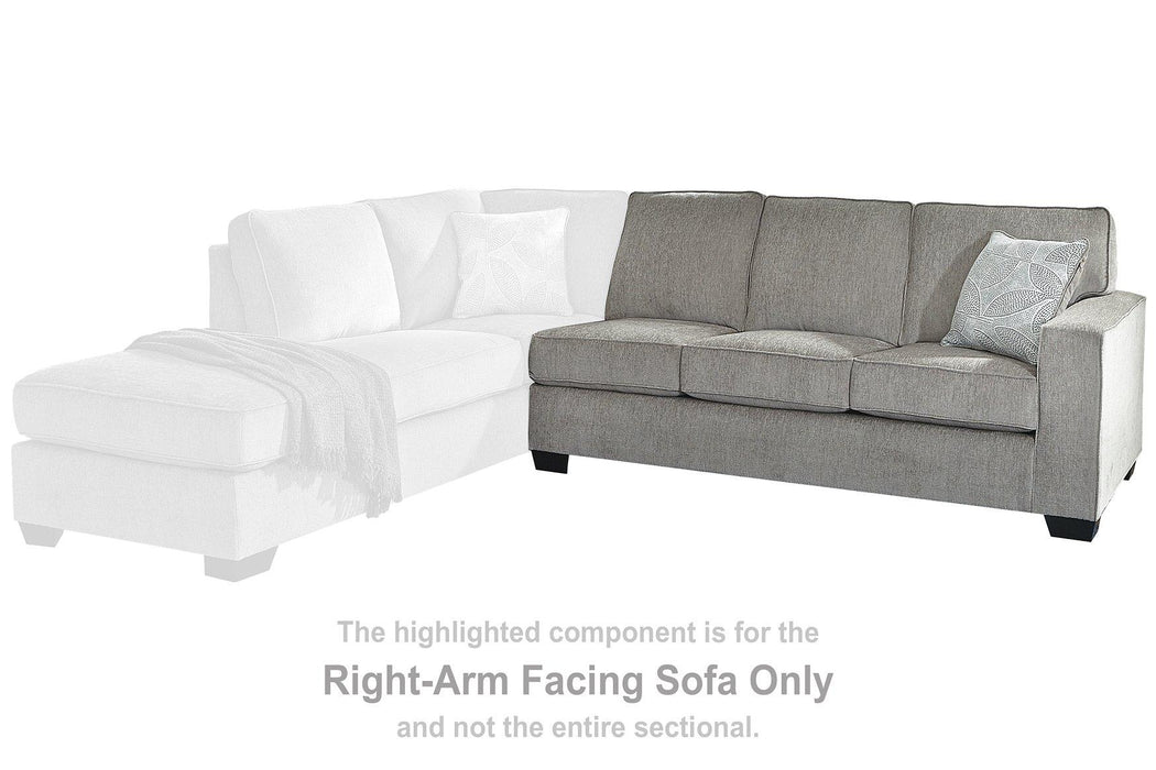 Altari Sectional with Chaise - One & Only Furniture