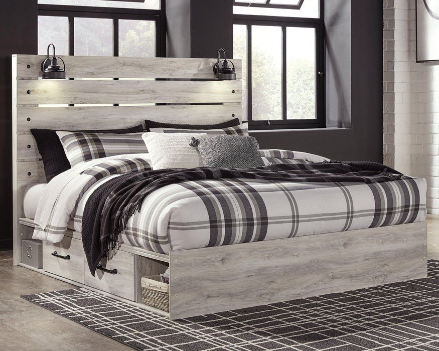 Cambeck Bed with 4 Storage Drawers - One & Only Furniture