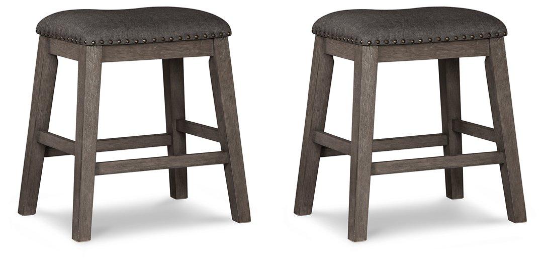 Caitbrook Counter Height Upholstered Bar Stool - One & Only Furniture