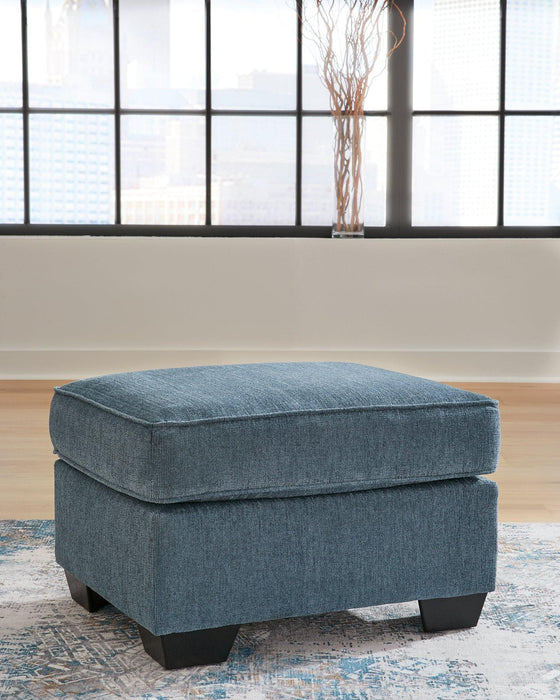 Cashton Ottoman - One & Only Furniture