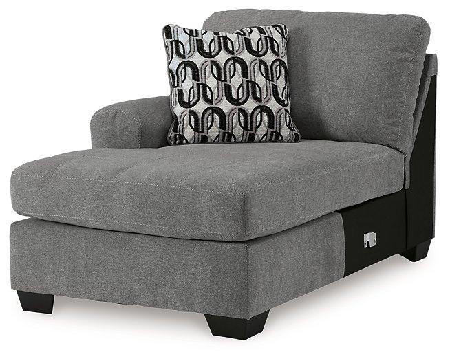 Birkdale Court Sectional with Chaise - One & Only Furniture