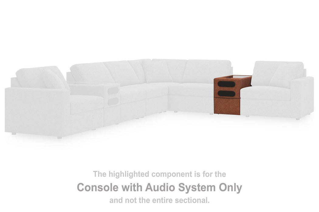 Modmax Balanced Sectional with Audio and Storage Consoles - One & Only Furniture