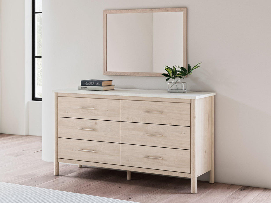 Cadmori Dresser and Mirror - One & Only Furniture