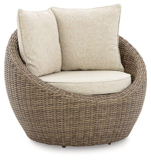 Danson Swivel Lounge with Cushion (Set of 2) - One & Only Furniture
