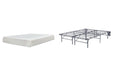 10 Inch Chime Memory Foam Mattress Set - One & Only Furniture