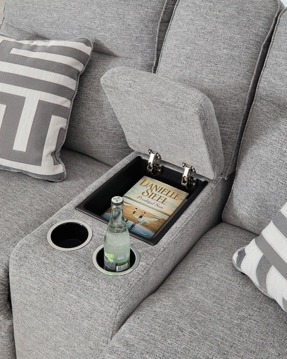 Biscoe Power Reclining Loveseat - One & Only Furniture