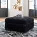 Midnight-Madness Oversized Accent Ottoman - One & Only Furniture