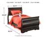 Huey Vineyard Bedroom Set - One & Only Furniture