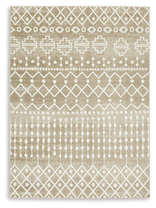 Bunchly 4'11" x 7'2" Washable Rug - One & Only Furniture