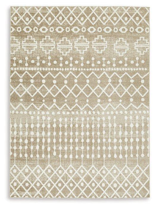 Bunchly 4'11" x 7'2" Washable Rug - One & Only Furniture