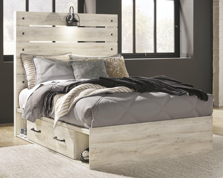Cambeck Bed with 4 Storage Drawers - One & Only Furniture