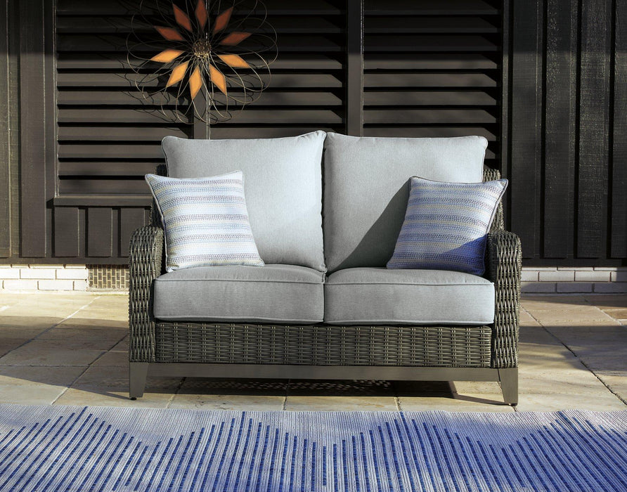 Elite Park Outdoor Loveseat with Cushion - One & Only Furniture
