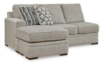 Calnita Sectional with Chaise - One & Only Furniture